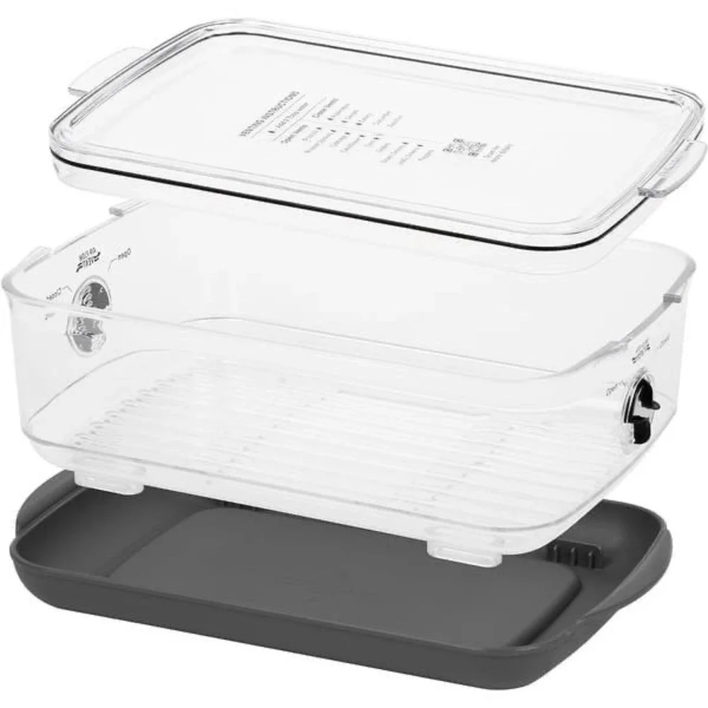 Prepworks by Progressive Berry Keeper Produce Saver Clear Venting Container